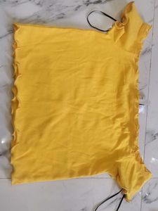 Crop Top Off shoulder