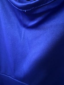 shein Electric Blue Sleeveless Dress