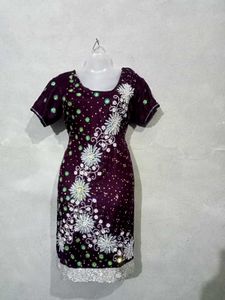 Elegant Embroidered Ethnic Dress