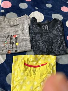 Women Combo Tops Set Of 3