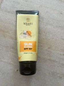 New Khadi Natural Sunscreen