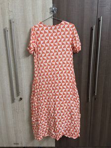 Patterned Casual Dress