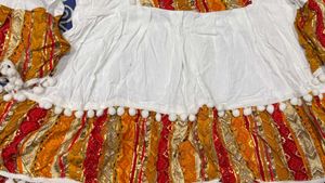 Stylish White Ethnic Top