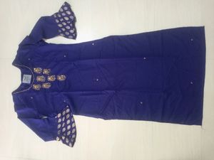 Nevy Blue Plazzo Pair With Dupatta