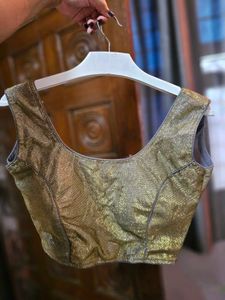 Purple &amp; Gold Saree