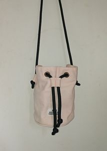 Miniso Pastel Pink Potli Sling Bag.