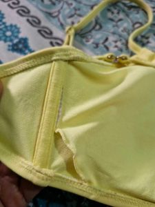 Yellow Bikini Top