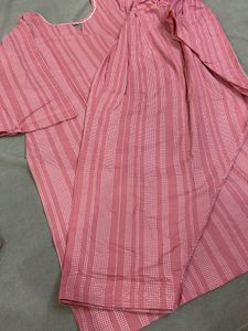 Short Kurta With Straight Salwar
