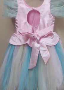 Party Wear Girls Dress - 3 To 4 Years