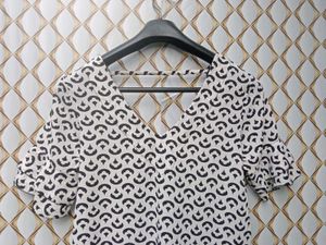 New With Tag Printed Cute Korean Top