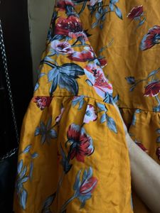 Floral Peplum Top