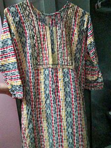 Colorful Printed Kurta