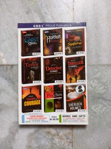 Three Ghost Story Books