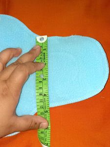 Reusable Cloth Pad - Baby Blue