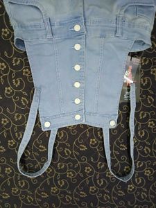 Light Wash Denim Overalls