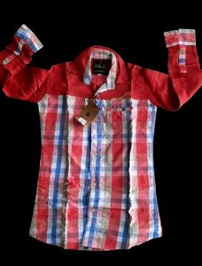 Full Sleeve Check Shirt For Boys