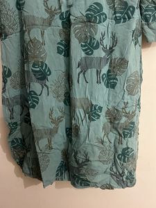Deer Print Top