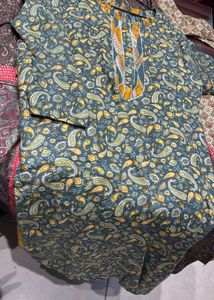 Floral Print Kurta