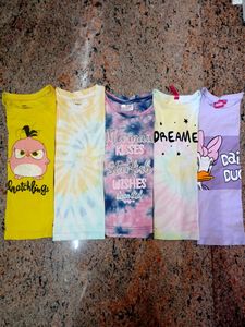 10 Combo Samar Girl Top 3to5 Years