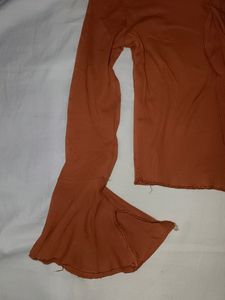 Lettuce Trim Frill Top