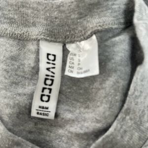 H&amp;M CROP TOP Y2K PINTEREST OVERSIZED