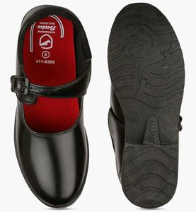 Girls Black School Shoes
