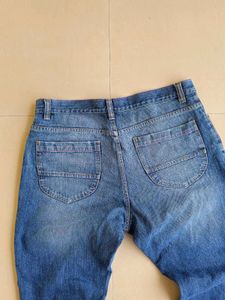Vintage Blue Denim Jeans | Waist 36&#34; | Relaxed Fit