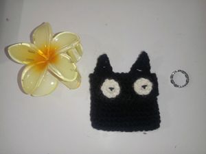 Cute Crochet Pouch Or Earphone Case