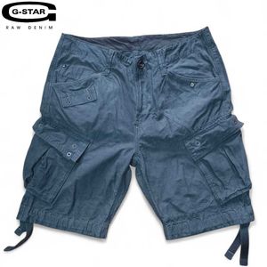 G-Star 'Rovic' Cargo Shorts (Faded Black)