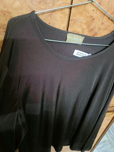 Dark Brown Shiny Top