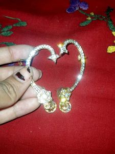 Sparkly Heart Ear Cuff