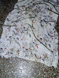 White Silk Suit
