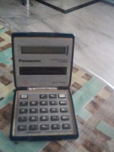 POCKET SOLAR CALCULATOR MAKE PANASONIC JAPAN