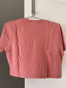 Pink Crop Top