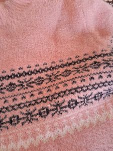 Pink Patterned Sweater