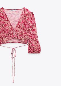 Original Zara Floral Crop Top