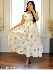 Butterfly Print Sundress