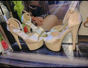Beige Stilettos