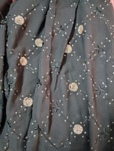 Black Sharara Set