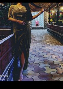 Olive Golden Dress