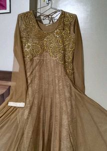 Beautiful Golden Kurta Set