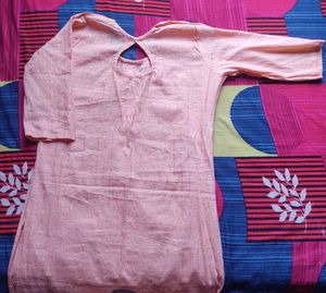Green And Pink Combo Kurtis For Summer