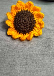 Sunflower Hair Tie