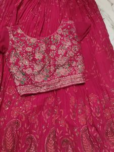 Stone Work Lehenga Set