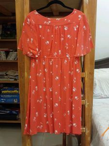 Floral Print Dress with lining, mama By h&amp;M