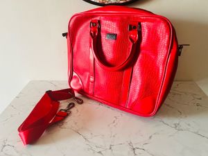 Premium Red Laptop Bag For Women