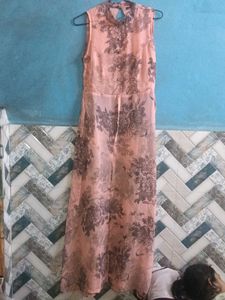Floral Print Maxi Dress