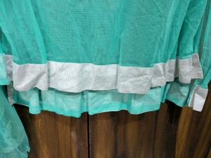 Elegant Sea Green Anarkali Suit