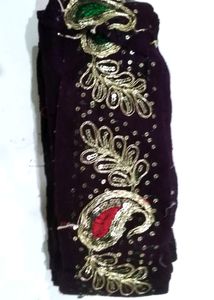 Purple Colour Lace Price Drop