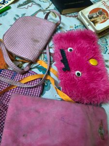 Combo Of 5 Kids Purses For Playing Purpose